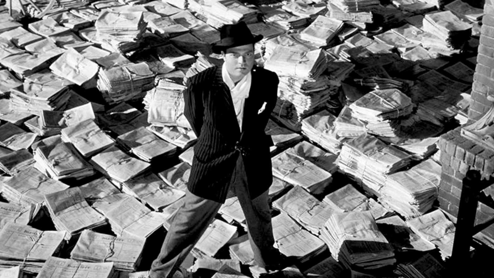 اورسن ولز صحبت می کند-هاشور