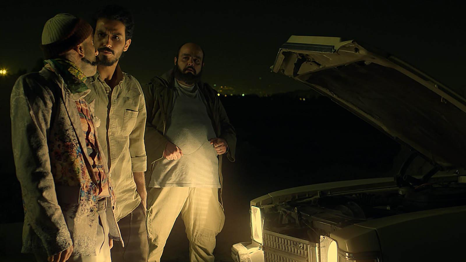 تیری در تاریکی-هاشور