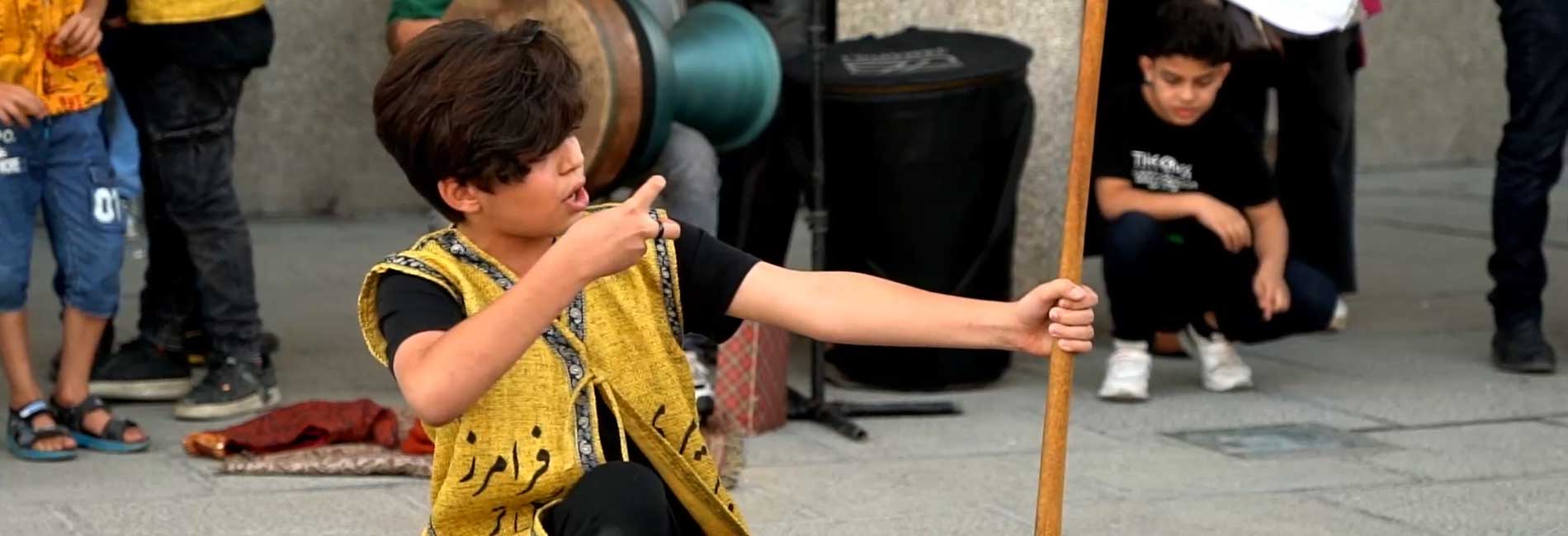 شاهنامه خوانی-هاشور