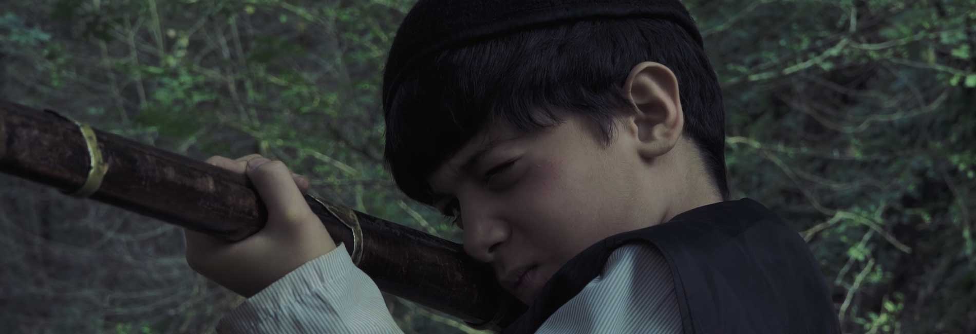 کودک و قزاق-هاشور