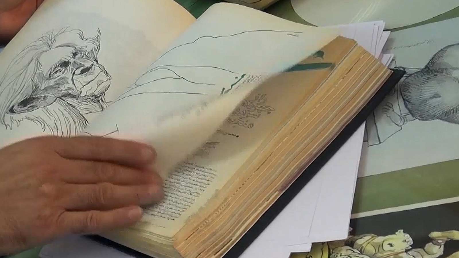 کاریکاتور در ایران-هاشور