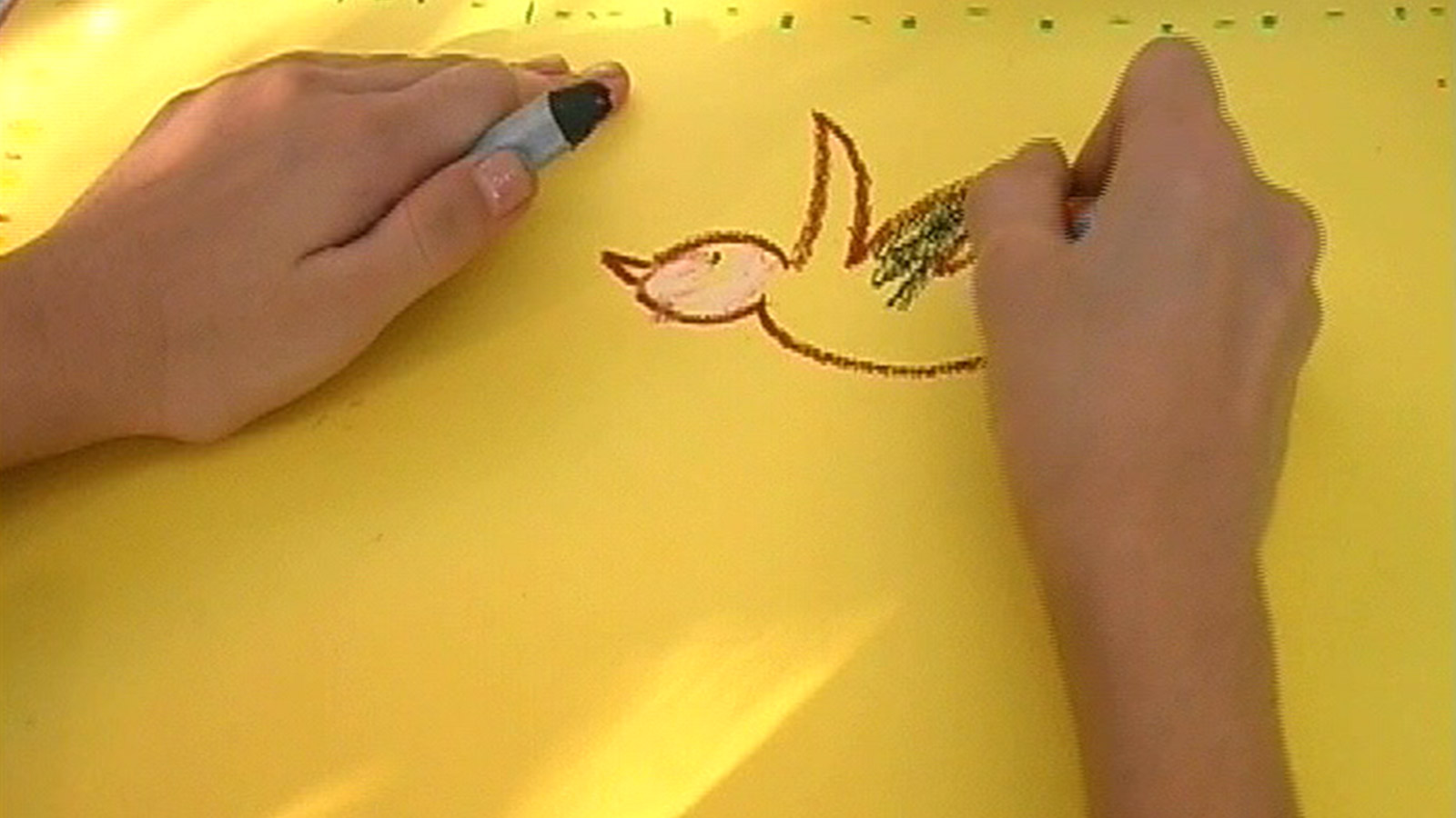 از خط بیرون نزن-هاشور